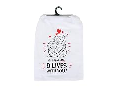 Primitives by Kathy Decorative Kitchen Towel I'd Spend All 9 