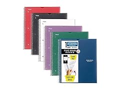 Five Star Spiral Notebook, 6PK