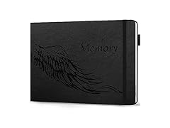 Funeral Guest Book 600 Entries Hardcover