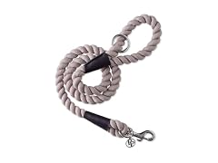 Pet Passion Rowan Dog Training Leash, 4 ft, Chocolate Espresso