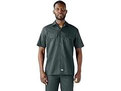 Dickies Work Shirt (XL) Hunter