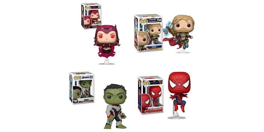 Funko Pop! 4 pack- Marvel III