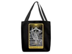 "The Hanged Man Tarot" Large Tote Bag