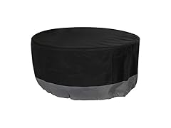 Sunnydaze Decor NY-258 Round Fire Pit Cover 30in Black