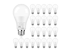 24-Pack A19 LED Light Bulbs, 13W 5000K Daylight White Bulbs