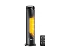 FLANUR 1500W Space Heater Black