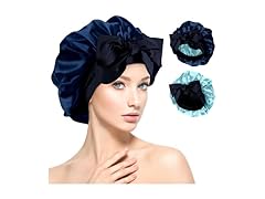 Reversible Satin Bonnet for Sleeping Women