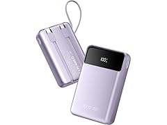 30,000mAh 22.5W Fast Charging Powerbank w/Built in Cable