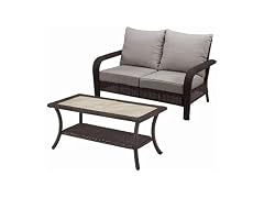 Four Seasons Courtyard Montego Bay Patio Loveseat and Table