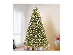 7.5ft Prelit Spruce Artificial Christmas Tree