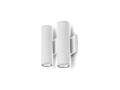 Home Zone Security  2PK LED Wall Sconce White