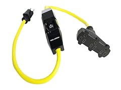 Bold 3' GFCI 12/3 PowerFlo-TriTap Adapter