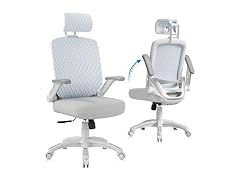 GABRYLLY GYE01-W Thick Sponge Seat Office Chair
