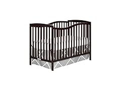 Dream On Me Chelsea 5-In-1 Crib, Espresso