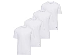 FILA Men's Solid Crew Neck T-Shirts (4Pk)