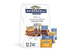 Ghirardelli Holiday Caramel Choc Squares