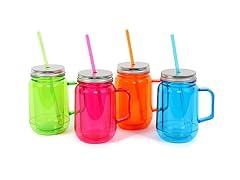 Insulated Mason Jar Tumbler Set of 4