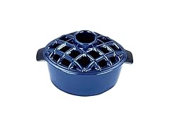 Blue Lattice Top Steamer