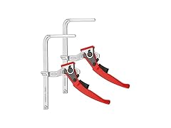 Quick Ratchet Track Saw Guide Rail Clamp
