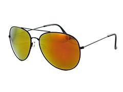 Black Frame with Red Mirror