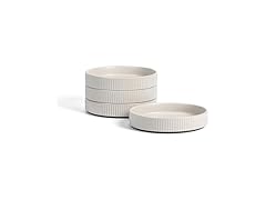 Haven Modern Stoneware 4 Piece Pasta Bowl Sets