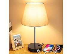 MAXvolador Touch Control Bedside Table Lamp