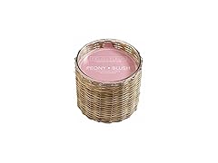 Peony Blush 2-Wick Handwoven Candle