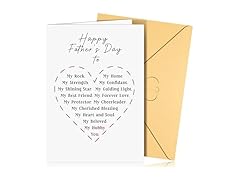 Peabownn Fathers Day Card for Husband