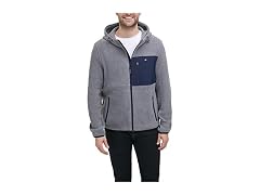 Tommy Hilfiger Hooded Fleece Jacket (XL)
