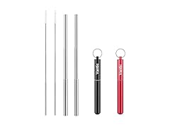 Vantic Reusable Collapsible Straws 