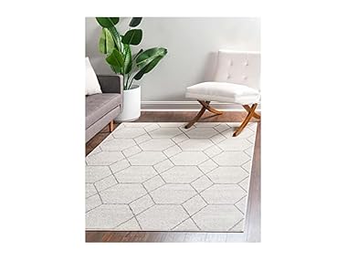 $29.99, Was $170.58, 82% Off! Unique Loom Trellis Frieze Area Rug dealfomo