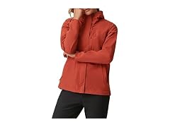 Bass Outdoor Women (M) Hooded Woven Rain Jacket