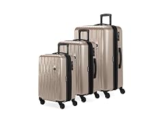 SwissGear 7272 Energie Hardside Light Gold, 3-Piece Set (19/24/27)