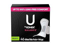 U Kotex Balance Ultra Thin Pads Wings Heavy