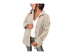 Mingalondon Women (M) Long Sleeve Button Up Tops