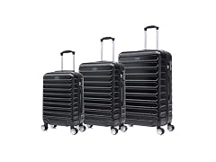Tucci Italy Carravia Lightweight Travel Suitcase Set of 3
