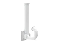 Franklin Brass Pure White Square Extend-a-Hook