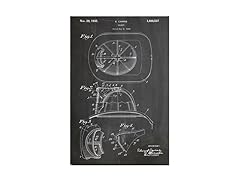Fireman Helmet Canvas Wrap (2 Sizes)