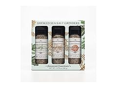 3PK Seasoned Essentials | Gourmet Smoked Sea Salt