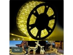 Hakol 500 LED Outdoor Rope Lights – 28M/92ft- Warm White
