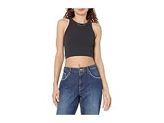 The Drop Harper Essential Cropped Tank