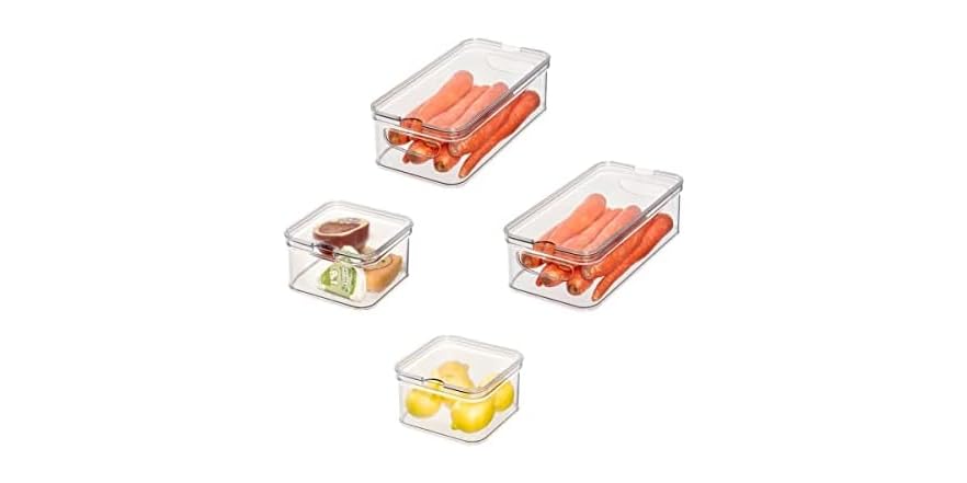 Fridge Rager Crisps iDesign Crisp 4-Piece Fridge Organizer