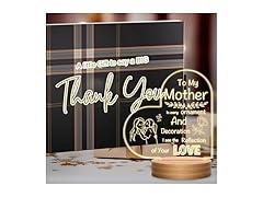 Mom from Daughter Heart Night Light