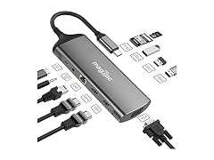 MagBac Laptop Docking Station Dual Monitor for
