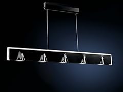 TEMPO 5 Light Pendant in Black Finish