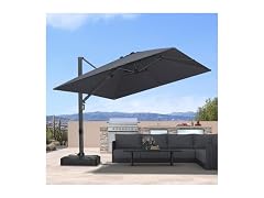 PURPLE LEAF Cantilever Umbrella 10' X