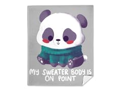 "Sweater Body" Mink Fleece Blanket