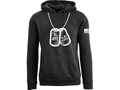 Men U.S. Vetrans Dad Pull Over Hoodie