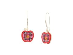 Betsey Johnson Women Jewelry Women's Earrings Red