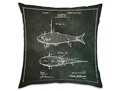 Artificial Bait Throw Pillow